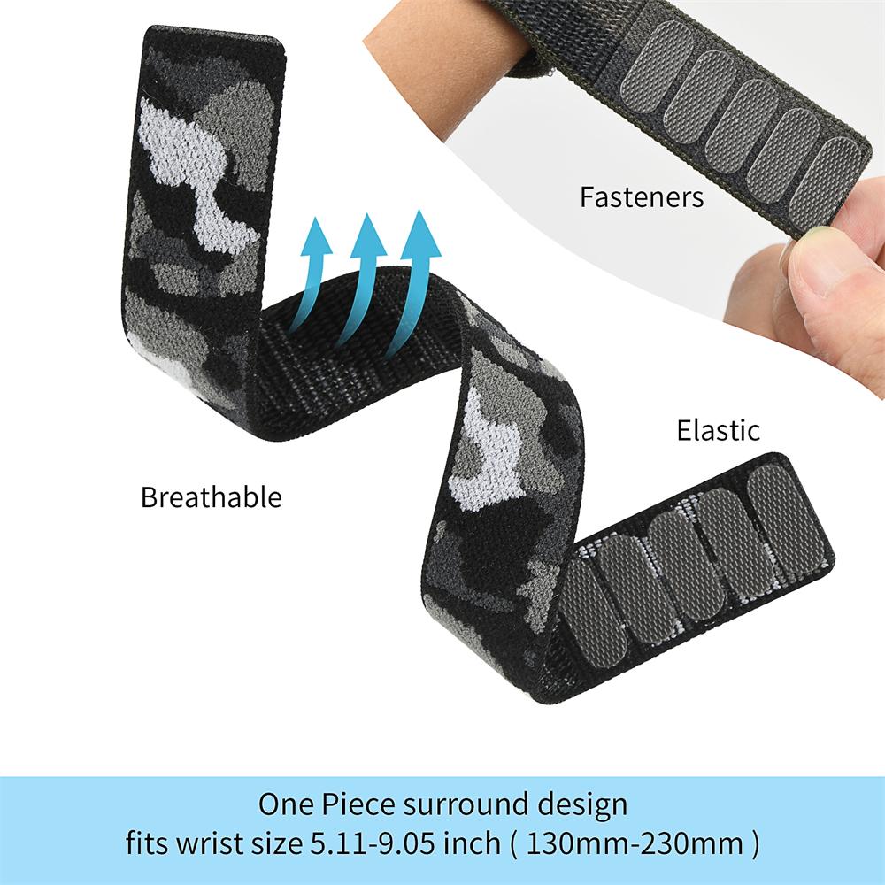 22 mm 26 mm QuickFit nylonový řemínek s smyčkou pro Garmin Tactix 7 pro Delta Bravo řemínek Pro Garmin Fenix 7X 6 PRO 5 3 pletené řemínky k hodinkám