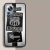 America Route 66 Phone Case For Redmi Note 15 Pro 5G 14 13 12 Pro Plus 11 11T 11E 11S 10 Pro 10S 9 9S Cover Cell Clear with Suit