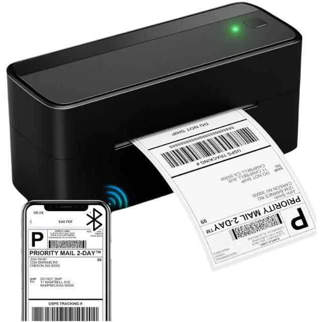 Phomemo Express Printer: Portable Wireless Thermal Label Maker, Inkless and Mobile Phone Compatible.