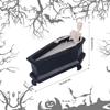 Resins Skeleton Decoration Coffin Shape Candle Horror Skull Sculpture For Holiday Displays Halloween Party Supplies