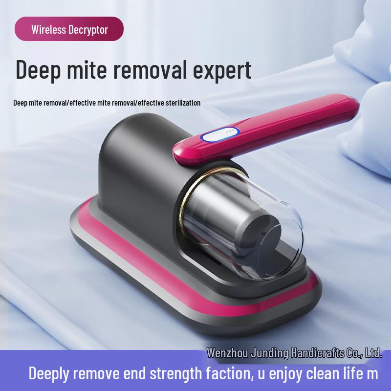 

Wireless Ultraviolet Sterilizing Handheld Vacuum Cleaner for Mite Removal with High Suction English Version