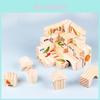 Wooden Alphabet And Number Blocks For Early Education Kids