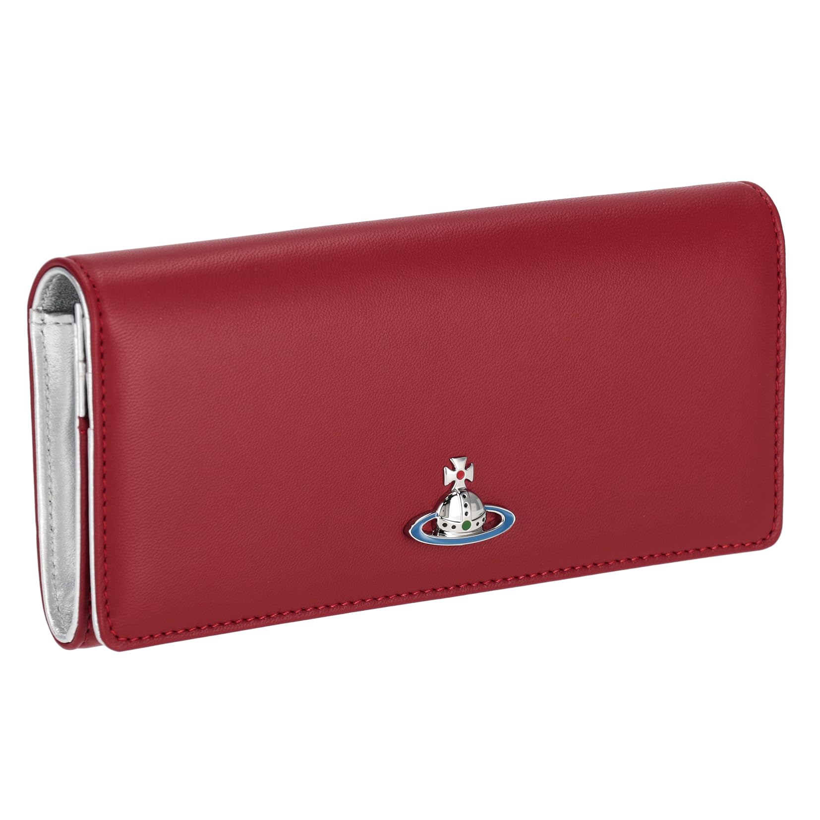 

Vivienne Westwood NAPPA Long Wallet in (51040027) Red/Silver, Women s [Used]