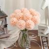 Dyed Edged Hydrangea DIY Floral Materials Simulation Flowers Fake Flower Ball  Photography Props