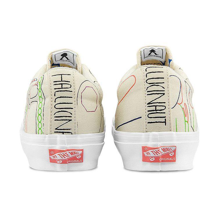 Geoff McFetridge x Vans Vault OG Lampin LX Hallucinaut Unisex Sneakers Cream VN0A7Q4U92C