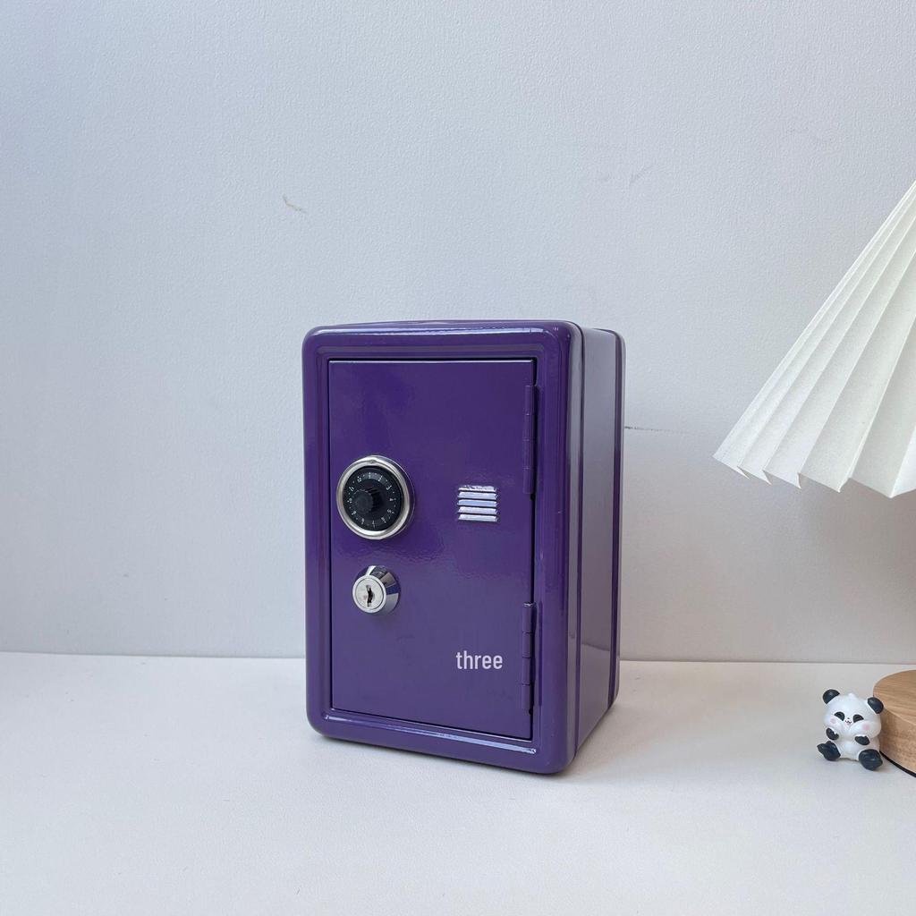 Creative Children's Coin-Operated Mini Safe Piggy Bank Cash Savings Box