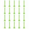 20pcs Universal Fit Plastic Perch Holders Standing Design Bird Cage Accessories  For Parrots