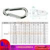 Multi-Use Climbing Carabiner: Safety Hook, Keychain, Swing & Escape Hook, Quick Link for Backpack Hanging