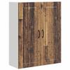 Wall Cabinet PORTO Reclaimed Wood 80 X 31 X 100 Cm Wood Based Panel