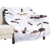 A Medley of Ants Throw Blanket Thermal Softest Retros Sofa Quilt Blankets