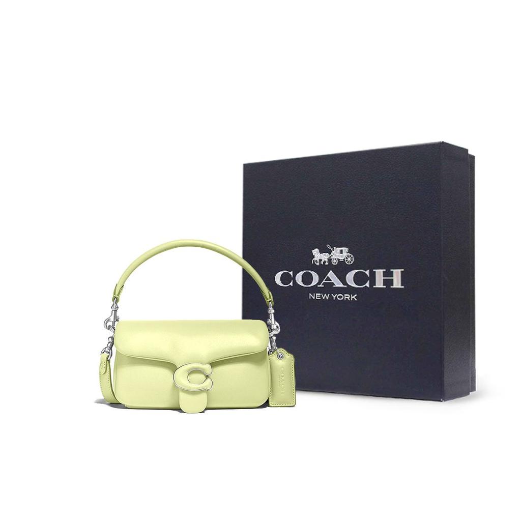 Coach Tabby 18 Fashion Solid Classic C Buckle Nappa Leather Underarm Pillow Bag Shoulder Bag Crossbody Bag Tote Bag Mini Women Bags C3880-LHM97