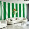 Real Betis Wall Tapestry Aesthetic Wall Hanging Printed Fabric Blanket Decorative Tapestries for Bedroom Living Room Home Decor