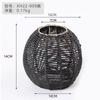 Papierseil-Kronleuchter Neuer chinesischer Imitation-Rattan-Lampenschirm B&B-Restaurant Hot-Pot-Shop Kreative DIY-Beleuchtung Web-Beleuchtung Dekoration