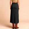 Women Casual High Elastic Waist Slimming Lady Tight Long Skirt