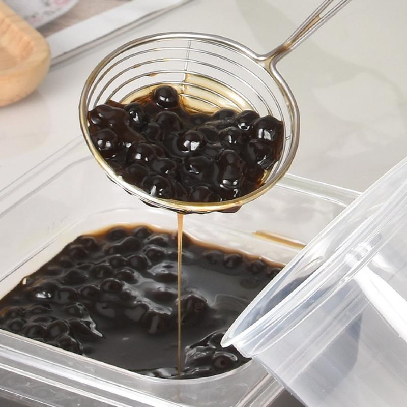 Tapioca Pearl Scooper Pearl Strainer Boba Strainer Stainless Steel Milktea Supplies Steel Kitchen Hanging Utensil