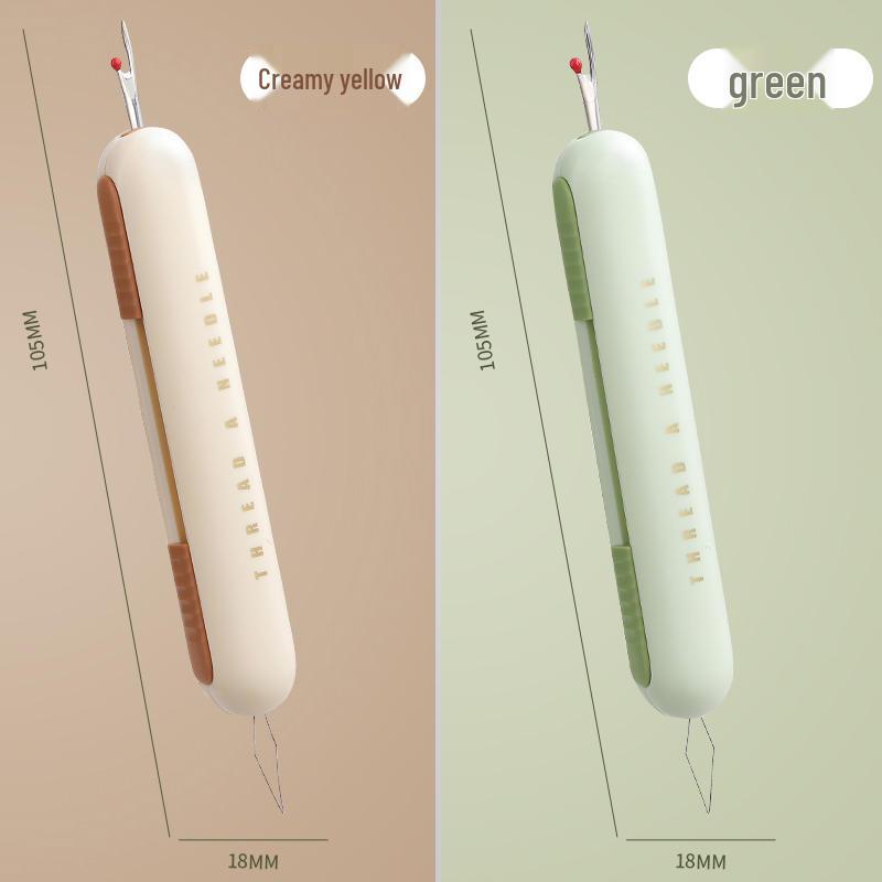 Multifunctional Seam Ripper & Needle Threader for Easy Sewing