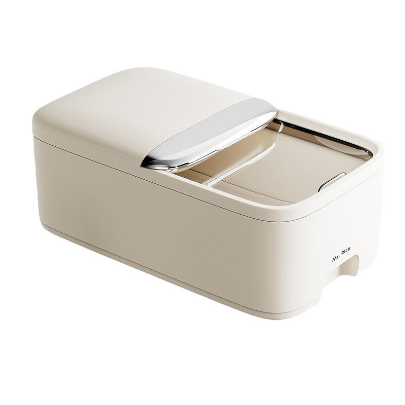 Large Capacity Food-Grade Rice Container with Push-Pull Lid - Insect & Moisture Proof