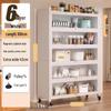 Beifu Extra-Wide 6-Layer Kitchen Storage Rack (100x44cm)