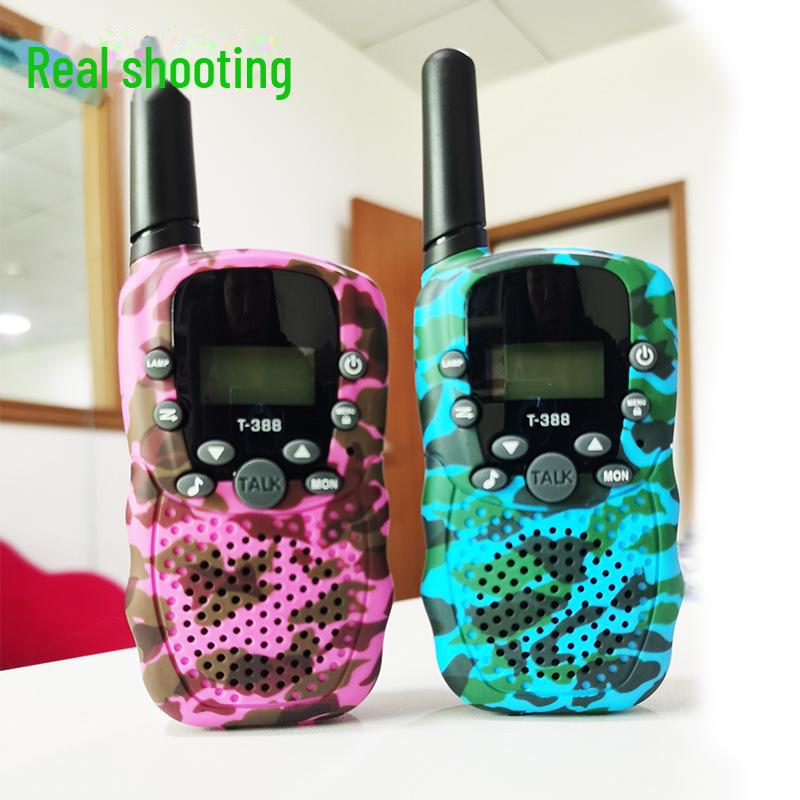 Children's Walkie-Talkie: Single Pack, 388 Channels, Ideal for Parent-Child Communication.