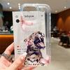 Plum Blossom Vicious Tiger Print Clear Case for Samsung Galaxy S26 S25 S24 S23 S22 S21 S20FE Plus Ultra A15 A35 A55 A05 5G Cover