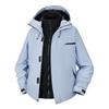 New Unisex Outdoor 3-in-1 Windproof Waterproof Mountaineering Jacket Set: Men's Warm Breathable Shell