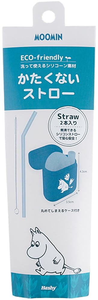 

Hassy Moomin Moomin Top-in Non-Stiff Straw, MM-3505