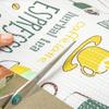 1 Roll Can Cut Table Mat Drawers Cabinet Shelf Liners Cartoon Cupboard Placemat Waterproof Oil Thickened Kitchen Stickers
