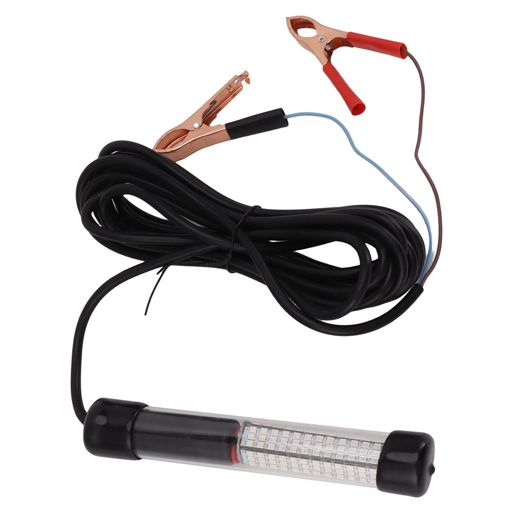 LED Submersible Fishing Light 15W Green Nighttime Ice Fishing Light with 16.4ft Cable