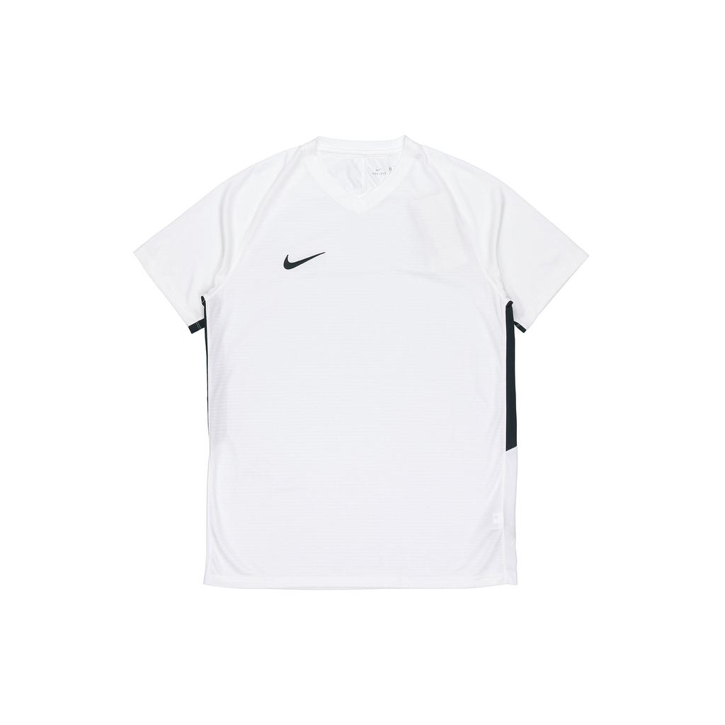 Nike Tiempo Premier Performance Quick-Dry Soccer Training Short Sleeve T-Shirt Men Tops White 894230-100