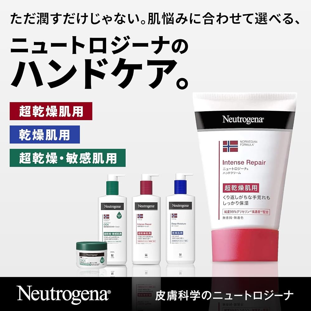 Neutrogena Norwegian Formula Intense Repair Hand Cream Fragrance-Free 50g