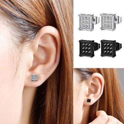 Men Stud Earrings Simple Friendly To Workmanship Skin Good