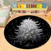 Merry Christmas Round Area Rugs Christmas Tree Red Plaid Rug for Living Room Carpets, Breathable Rug for Kids Room Floor Mat
