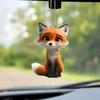 2D Acrylic Animal Hanging Ornament Car Rearview Mirror Charm Backpack Keychain Fade-Resistant Cute Car Interior Hanging Decor for Home Party Favors