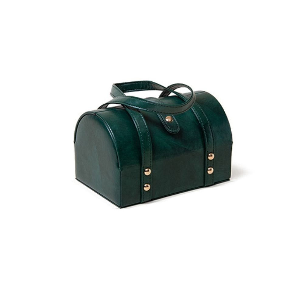 7Positions Bracelet Display Box PU Leather Bracelet Carrying Case Jewelry Storage