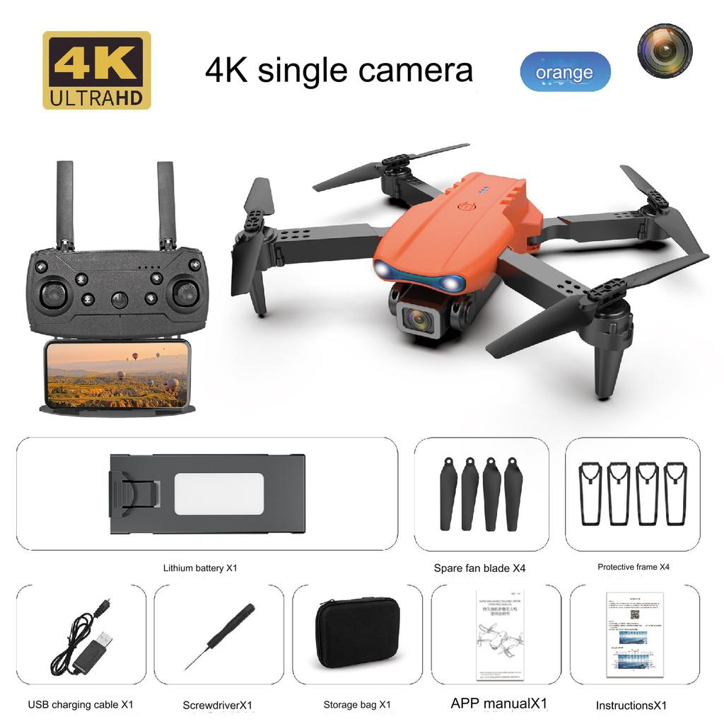 E99 K3 Pro HD 4k Dual Camera High Hold Mode Foldable Mini RC WIFI Aerial Photography Quadcopter Toys Helicopter