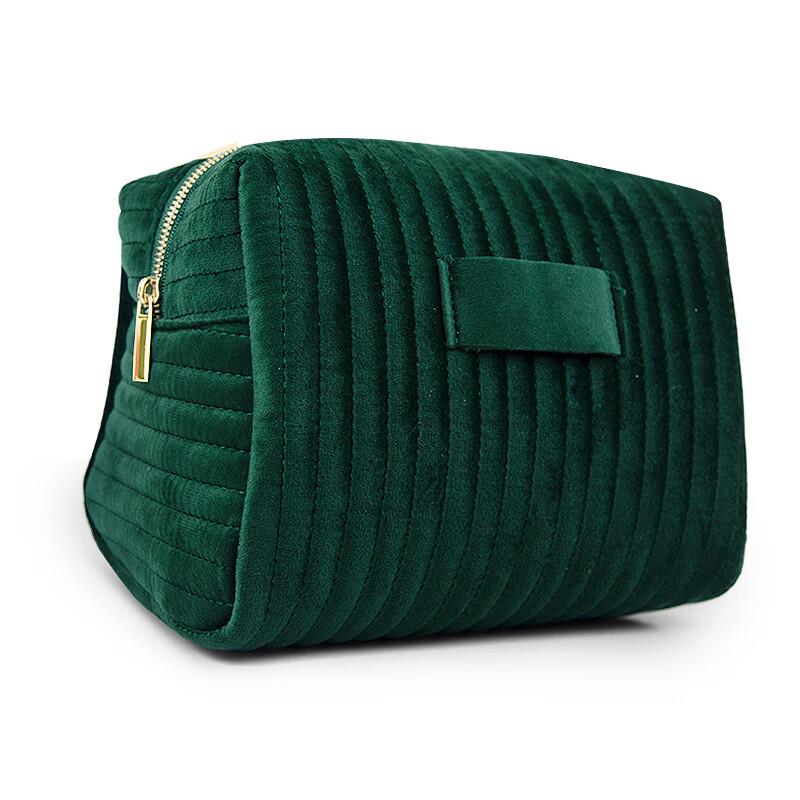 Miling Striped Large Capacity Cosmetic Travel Bag