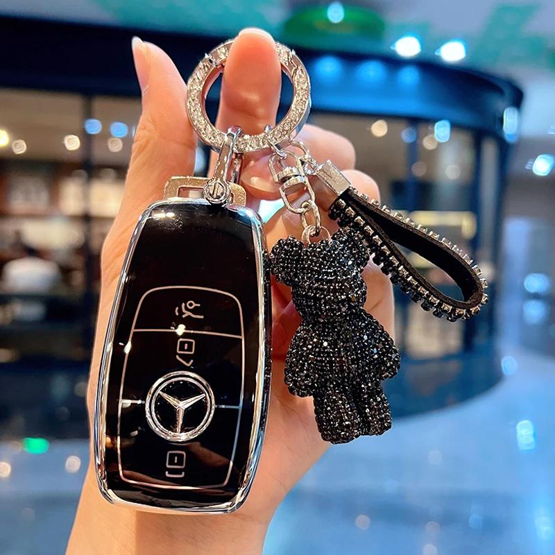 TPU Shell For Mercedes Benz A C E S G Class GLC CLE CLA GLB GLS W177 W205 W213 W222 X167 AMG Car Remote Key Case Cover