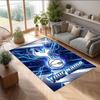 Tottenham Hotspur FC Printed Crystal Velvet Rug Non‑Slip Crystal Velvet Carpet For Sofa Bedroom Indoor Home Decoration
