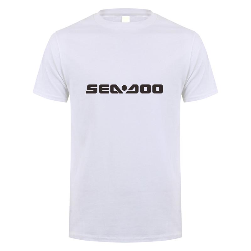 Seadoo T Shirts Summer Short Sleeve Cotton Sea Doo Seadoo Moto Tshirt Unisexs Tshirt Tops Tees Lh079