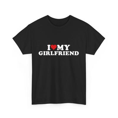 Amo la mia ragazza Mi piace la mia ragazza T-shirt GF