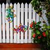 Metal Gecko Yard Garden Decoration for Outdoor Statues Home-garden Wall Decor Miniature Accessories Sculpture Lizard Ornaments