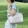 New Lee Fabric Shoulder Bag Tote Women's Haze Blue/Beige LE250614M