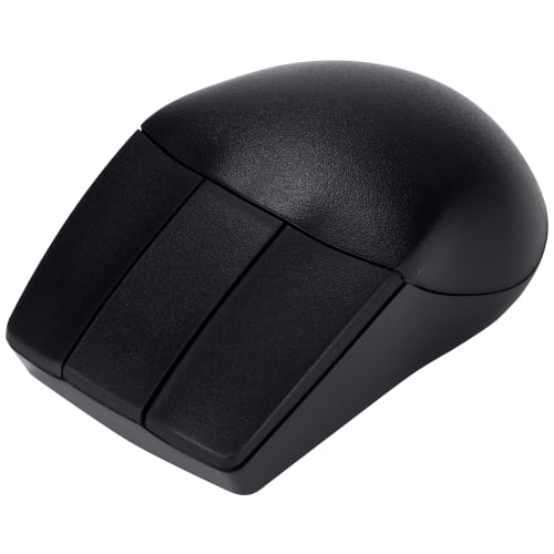 ELECOM Mouse Wireless (Receiver Included) M Size for CAD 3 Buttons Wheelless Left and Right Symmetrical 600/1200 Count 2 Level Adjustment Black M-CAD0