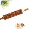 engraving rolling pin, rolling pin for dough with a pattern