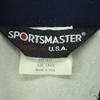 SPORTS MASTER 70s Vintage Long Sleeve Nylon Stajan L Navy Men's Used