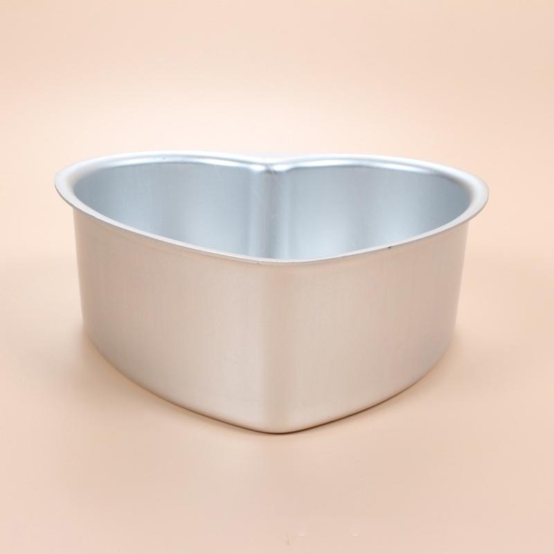 1PC 6 Inch Heart Shape Cake Mold Diy Mousse Pastry Mould Baking Pan