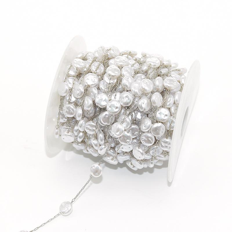 

Цепочки из жемчуга с медным покрытием ручной работы для украшений и аксессуаров для очков