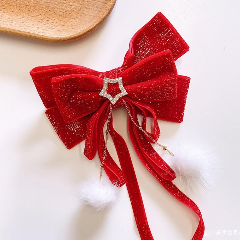 5M 1-3.8CM Red Velvet Ribbon For Handmade Gift Bouquet Wrapping Supplies Home Party Gifts Decorations Christmas Ribbons