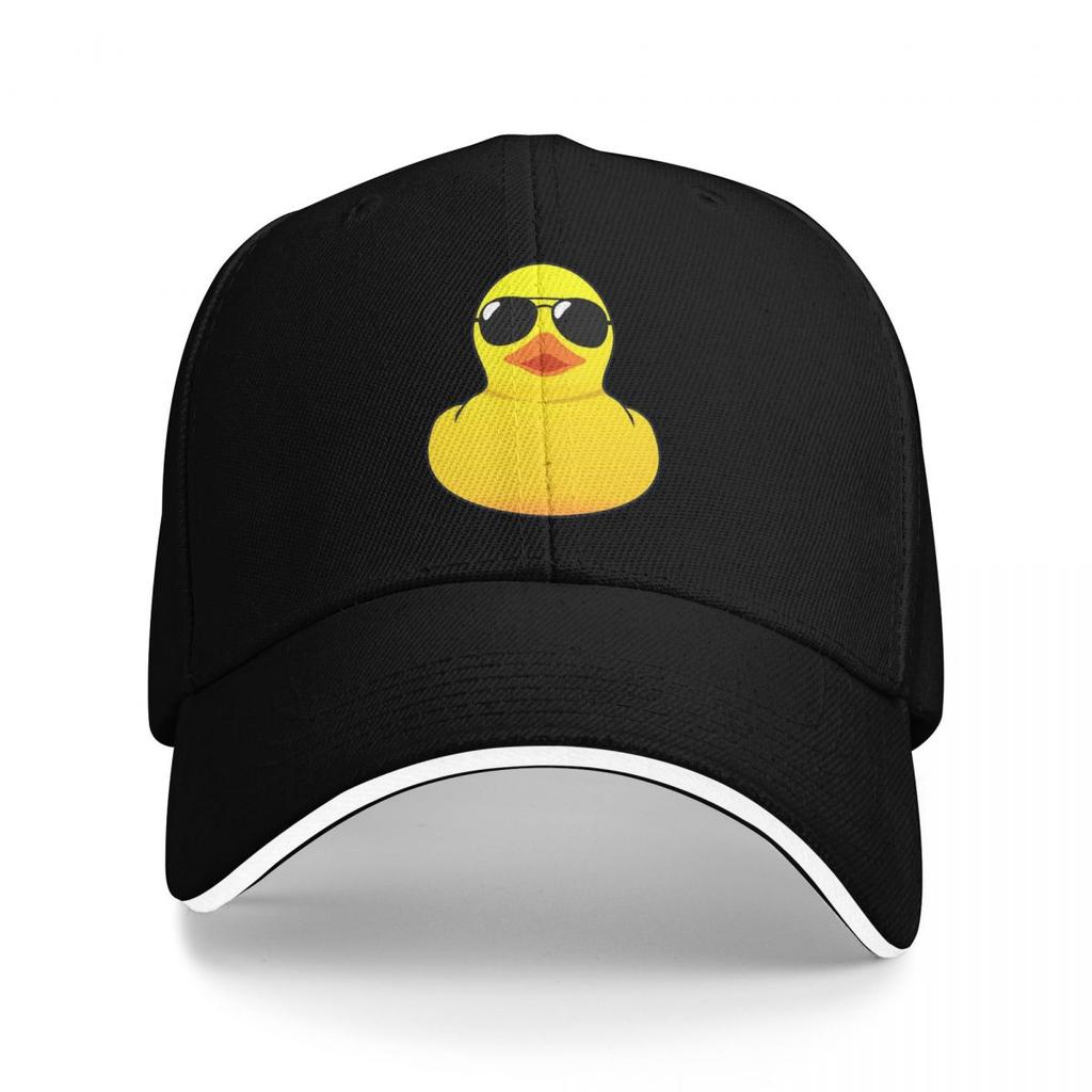 Unisex Baseball Hats Cool Rubber Duck Outdoor Streetwear Summer Sports Baseball Caps Hip Hop Cap Casquette Polychromatic Hats