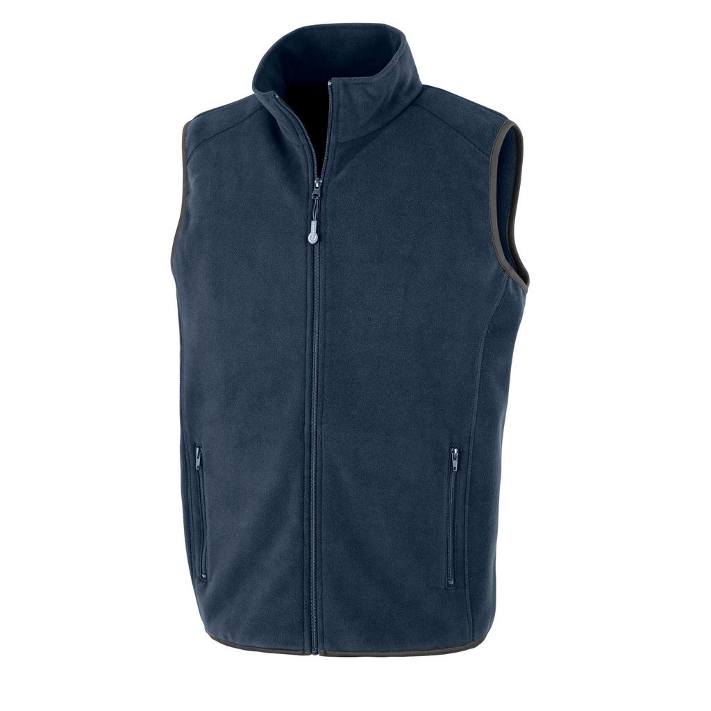 Result Genuine Recycled Mens Polartherm Fleece Body Warmer